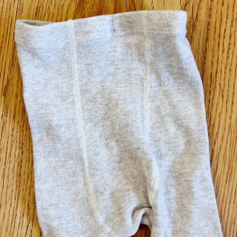 Mini Boden Gold Ribbed Tights - Picture 3 of 11